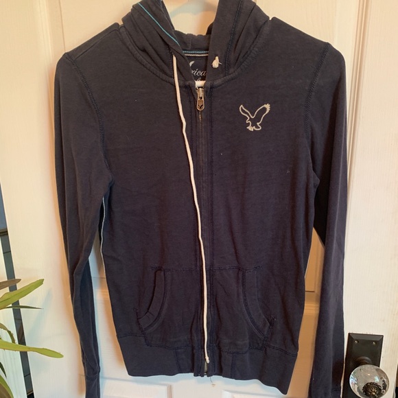 American Eagle Zip Up Hoodie - Picture 2 of 2